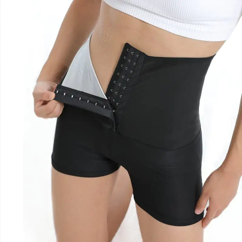 High-Waisted Belly Fitness Shorts for Women