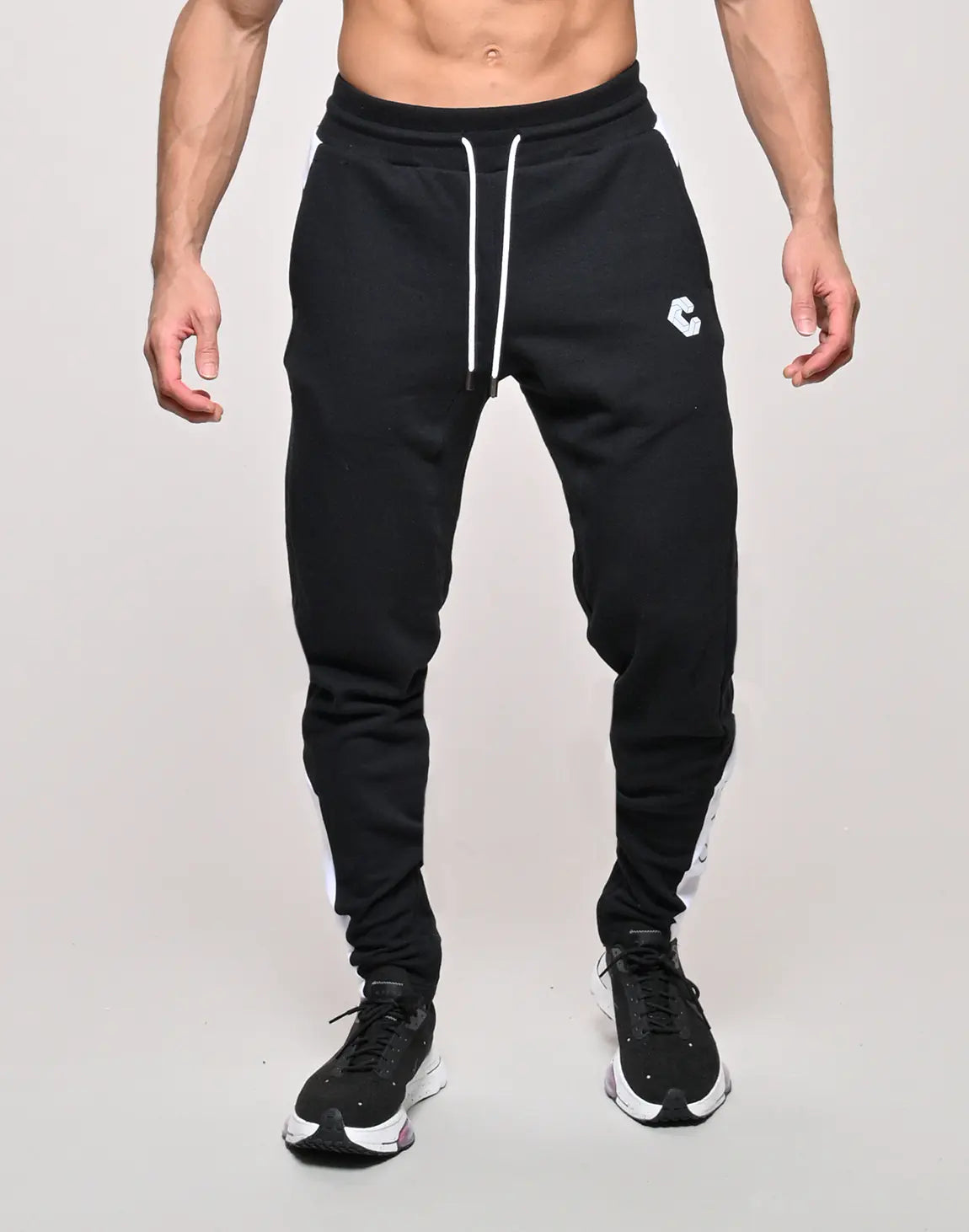 Slim-Fit Stretchable and Breathable Track Bottom
