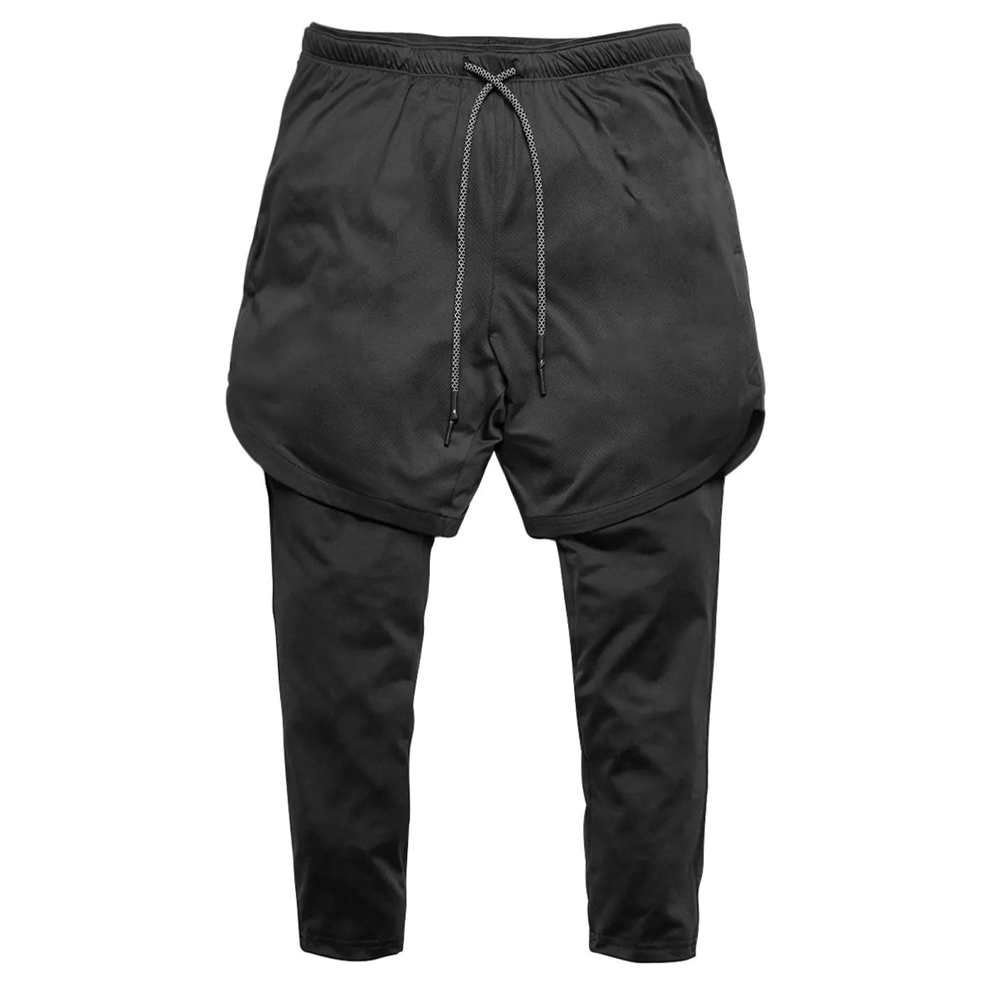 2-in-1 Quick Dry Running Gym Sports Shorts