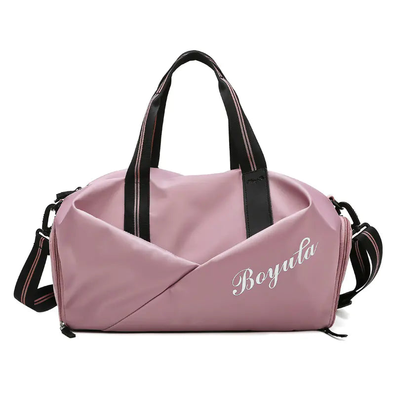 Women's Sports Gym Bag with Wet/Dry Separation (Large)