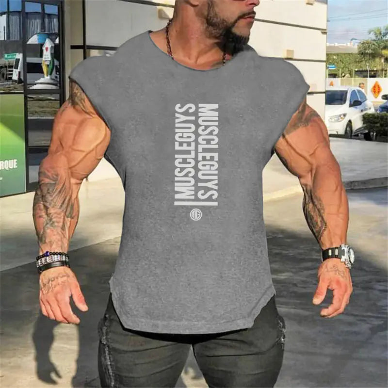 Sleeveless Gym T-Shirt
