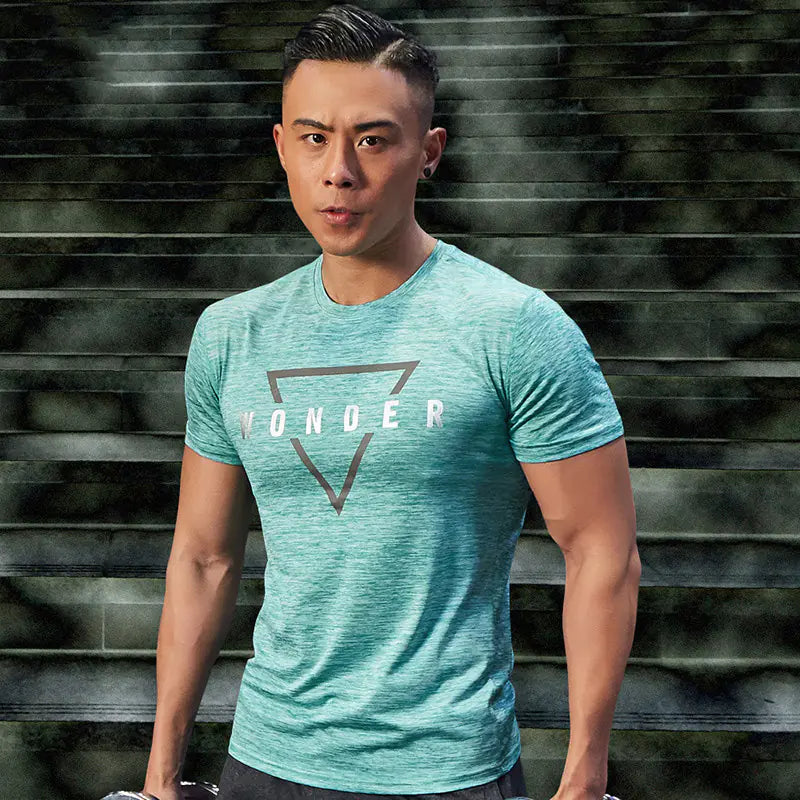 Quick-Dry Sports Short Sleeve T-Shirt for Training