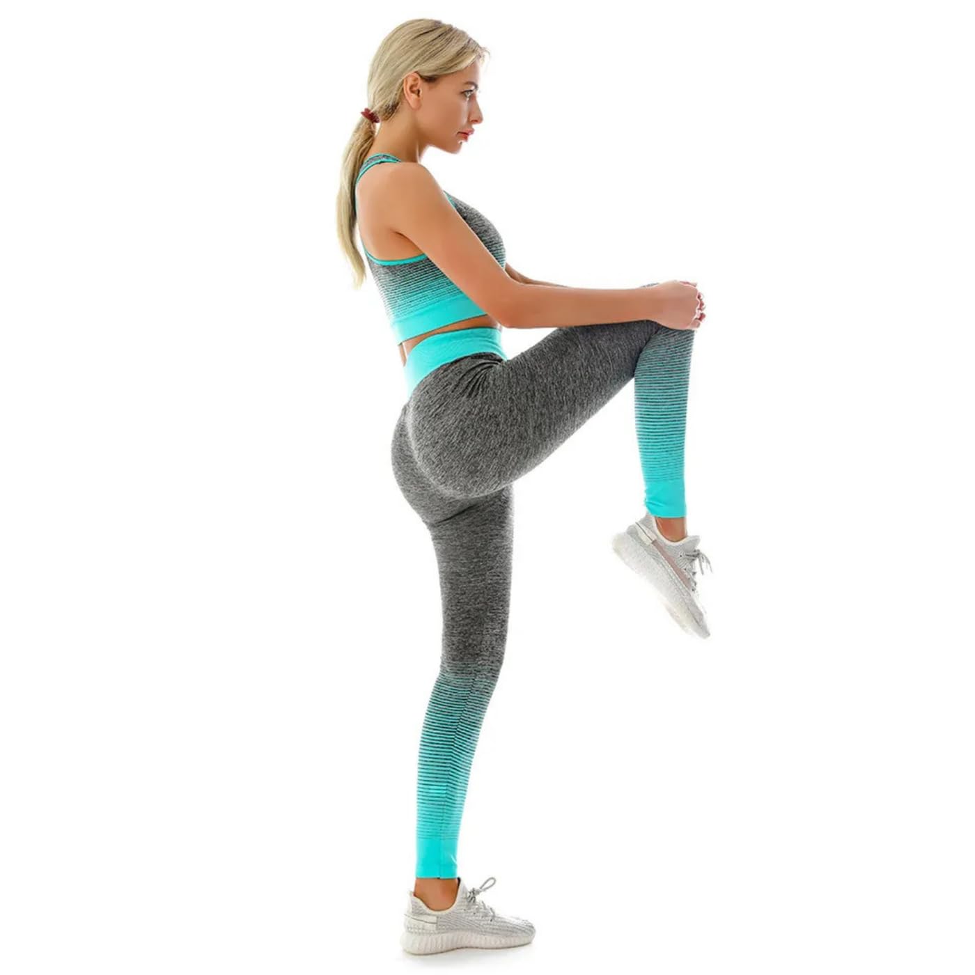2 Piece Workout  Set - Short Top