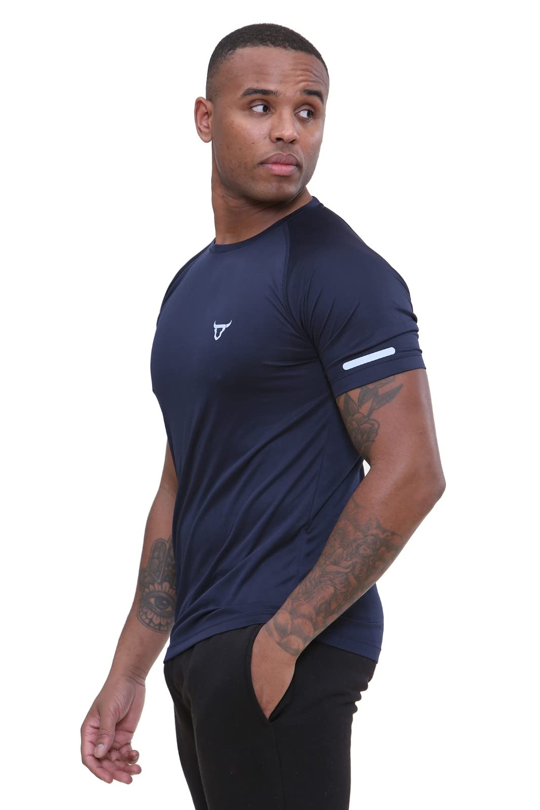 Pack of 3 Men's Workout Short Sleeve T-Shirts.