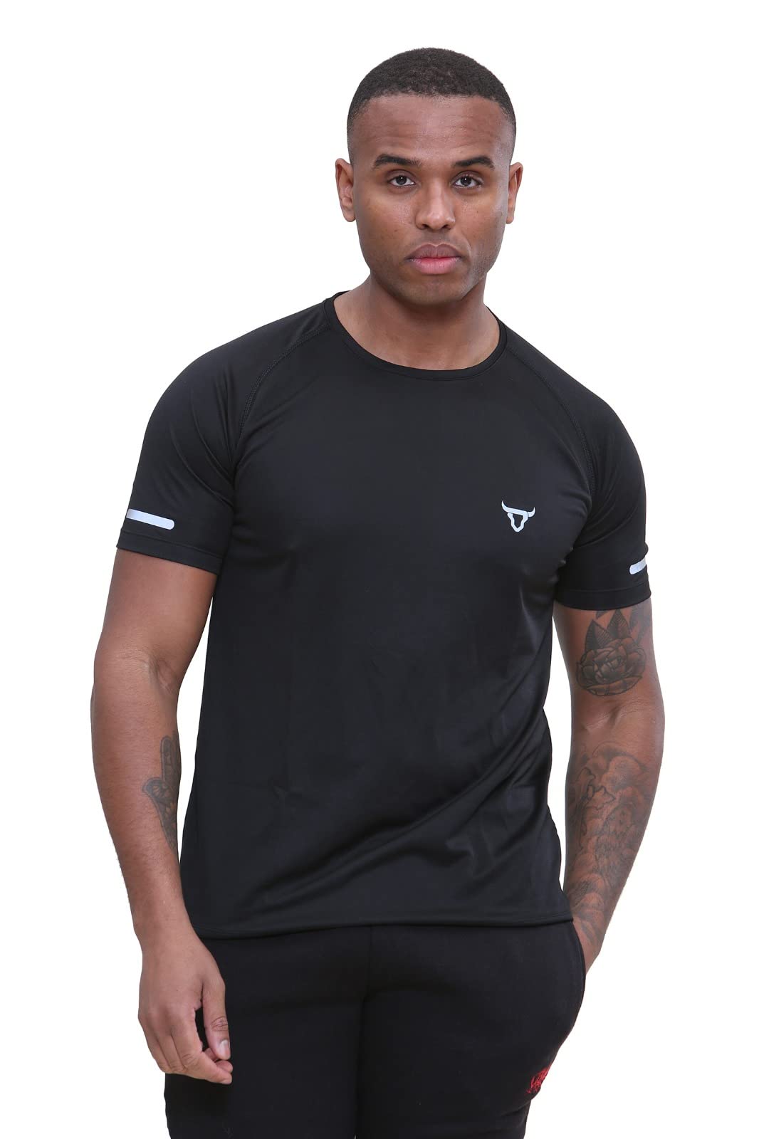 Pack of 3 Men's Workout Short Sleeve T-Shirts.