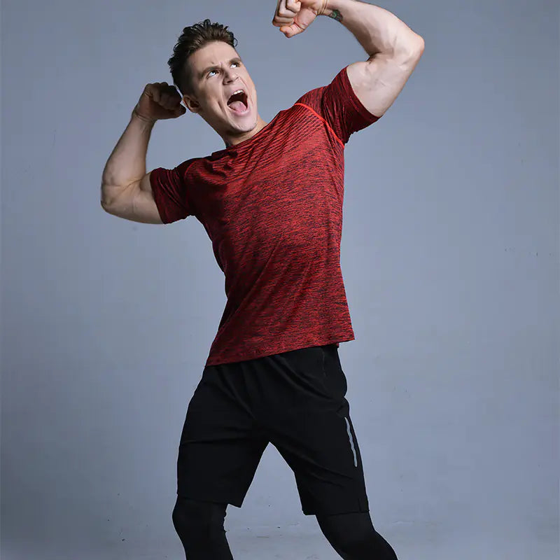 Breathable Quick-Dry Fitness T-Shirt