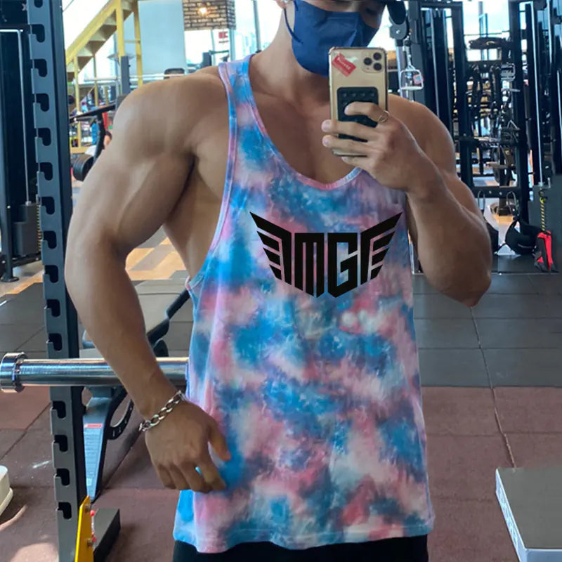 Camouflage Quick Dry Fitness Tank Top Vest