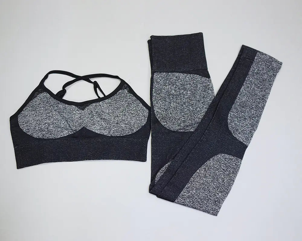 Seamless Quick-Dry Gym and Running Set