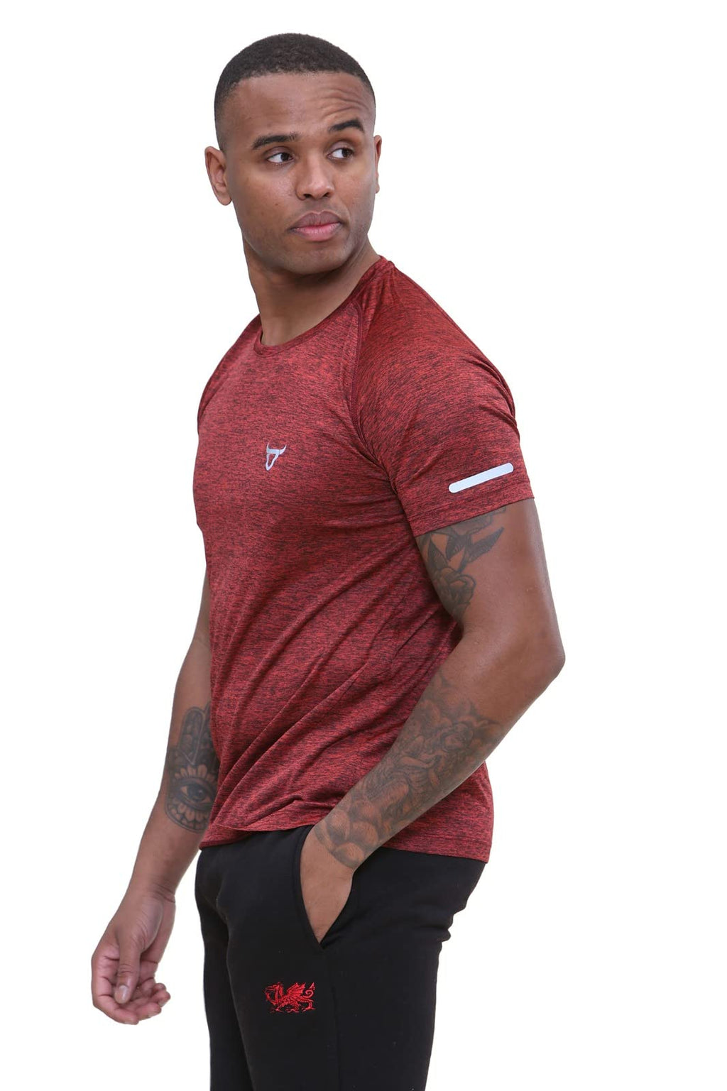 Pack of 3 Men's Workout Short Sleeve T-Shirts.