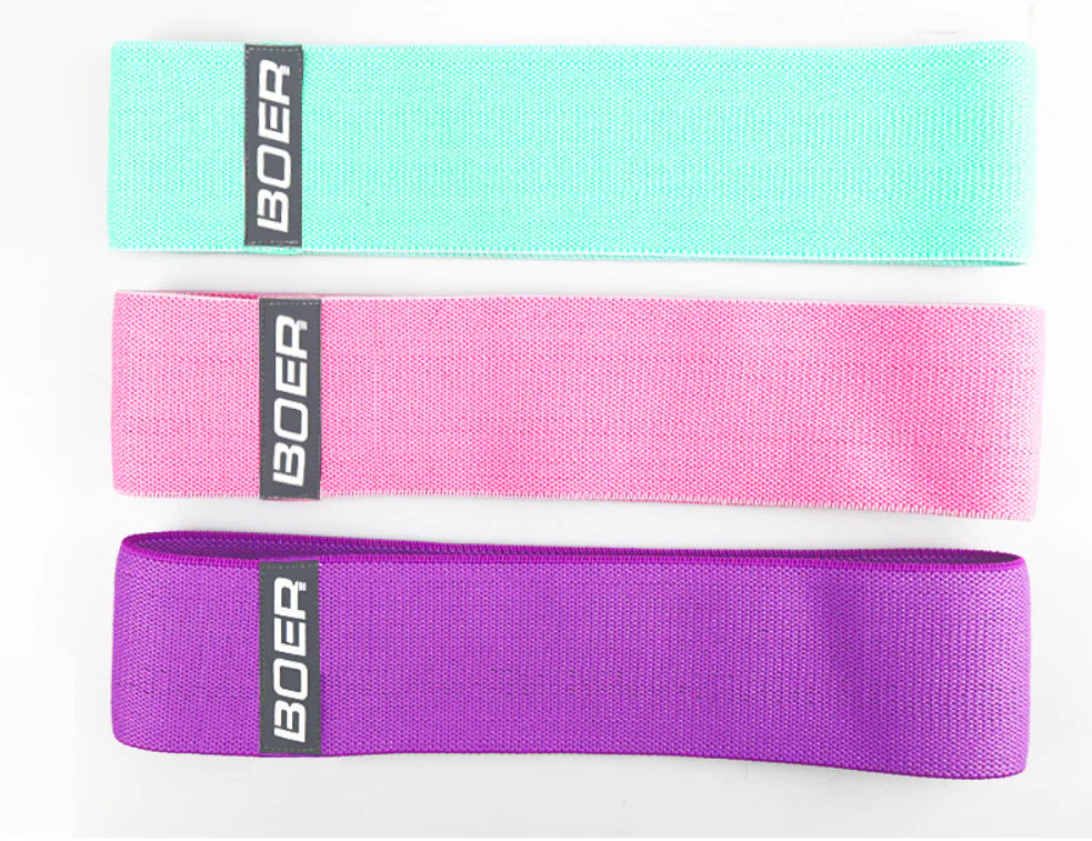 Latex Anti-Slip Resistance Bands for Squats & Yoga