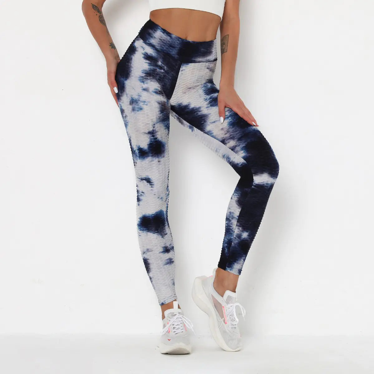 Tie-Dye Leggings for Fitness and Sports
