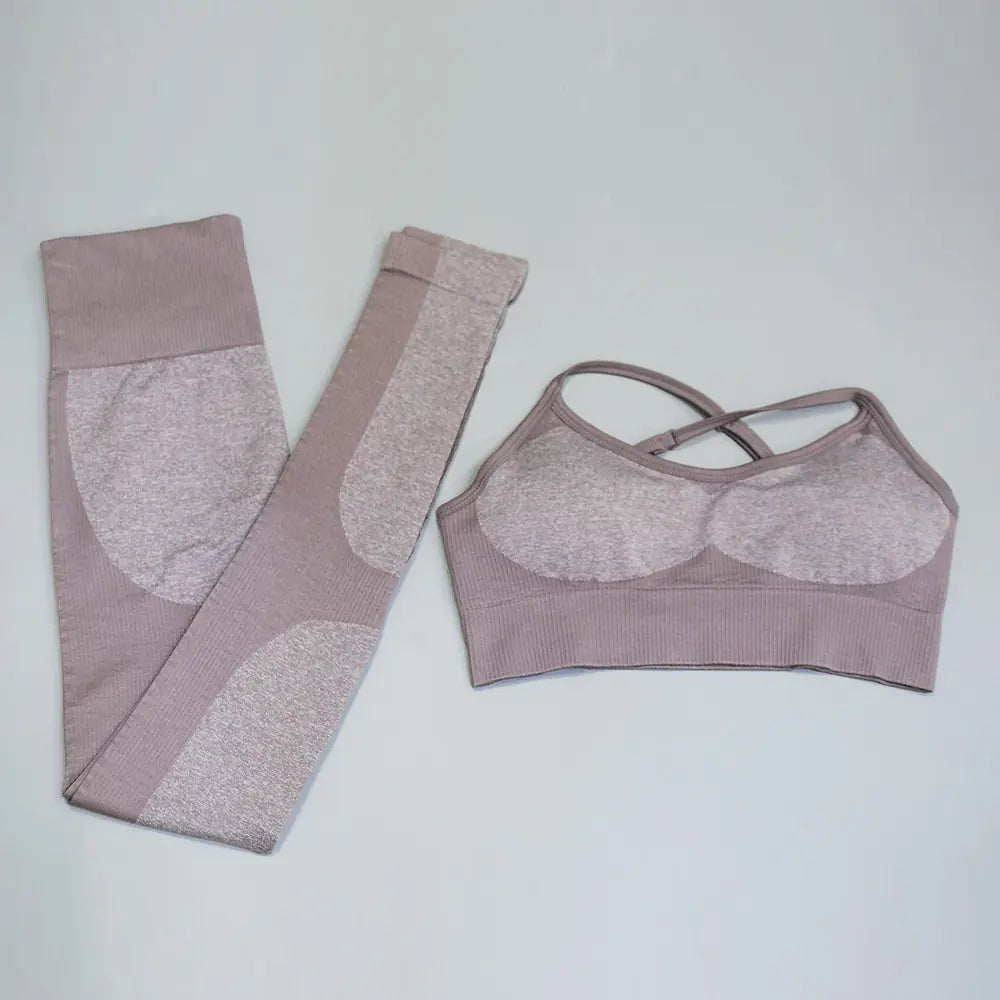Seamless Quick-Dry Gym and Running Set
