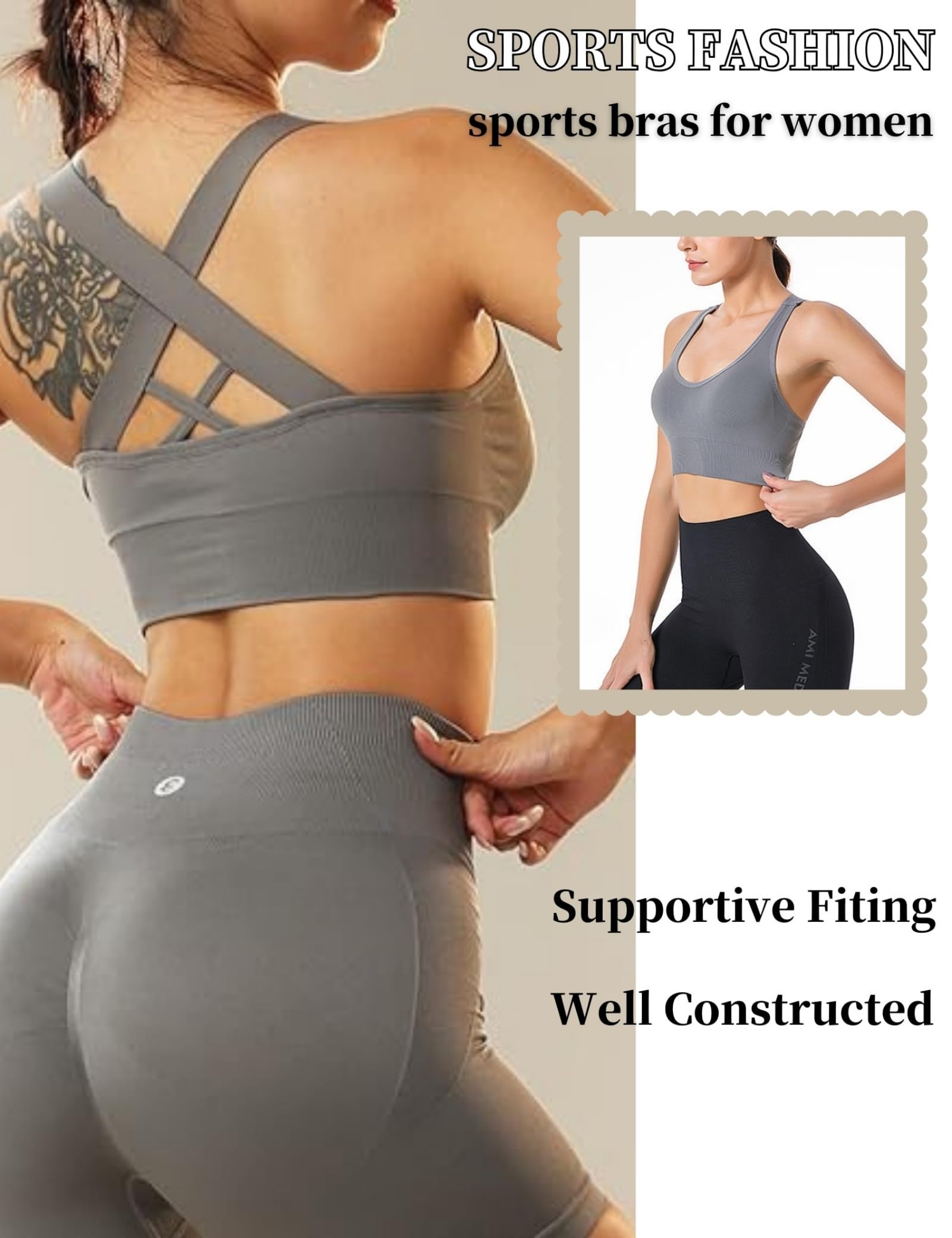 Sports High Impact Bra