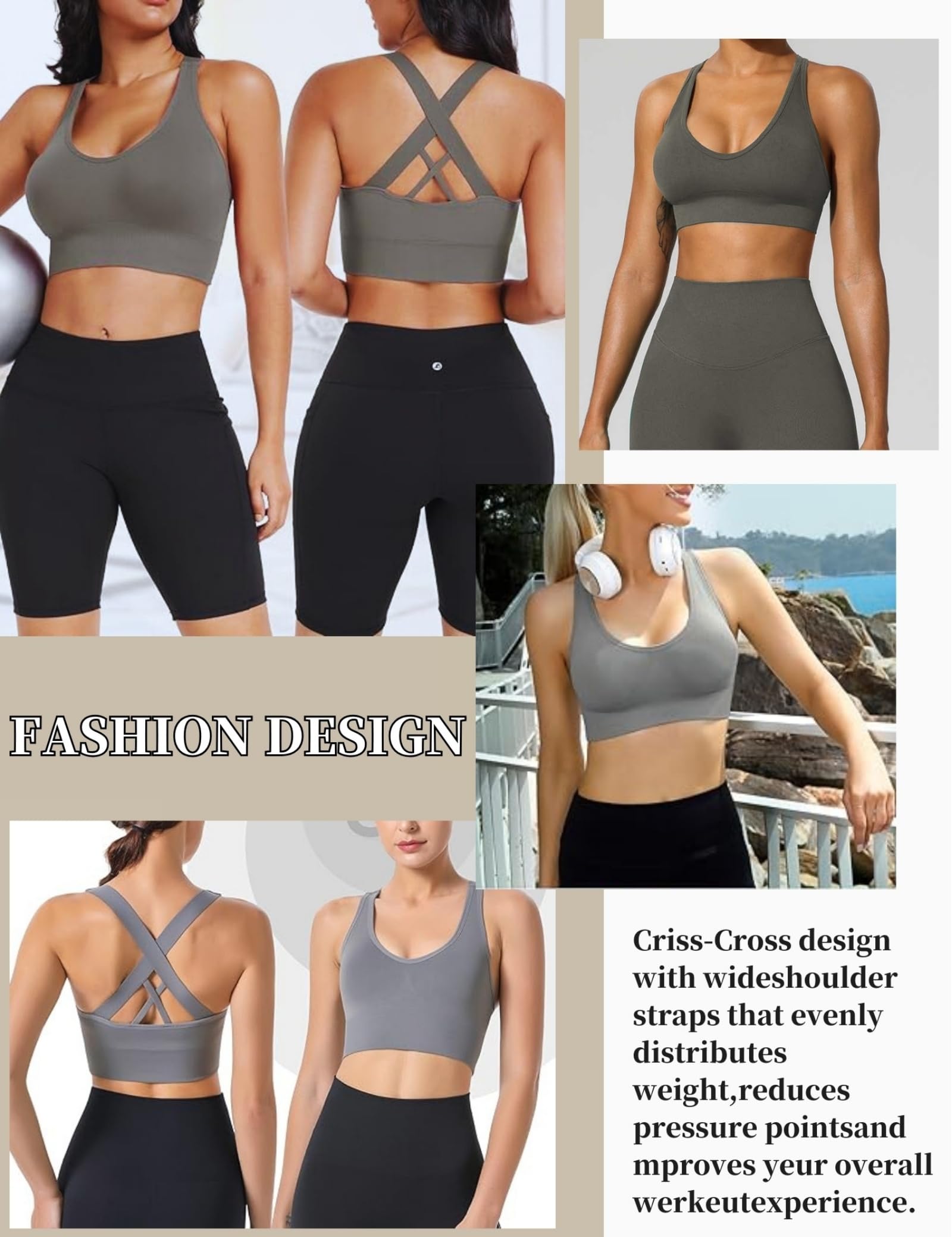 Sports High Impact Bra