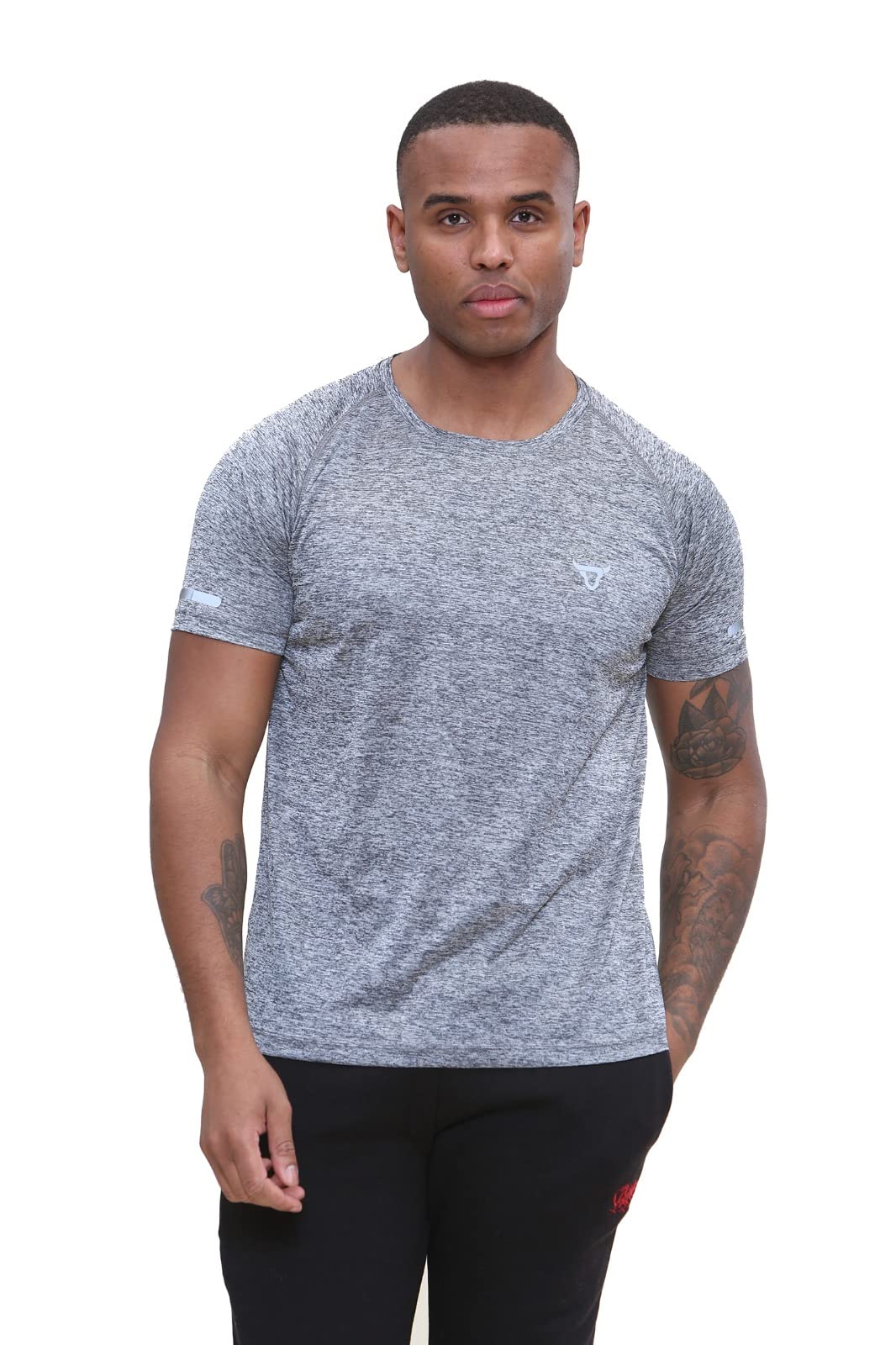 Pack of 3 Men's Workout Short Sleeve T-Shirts.