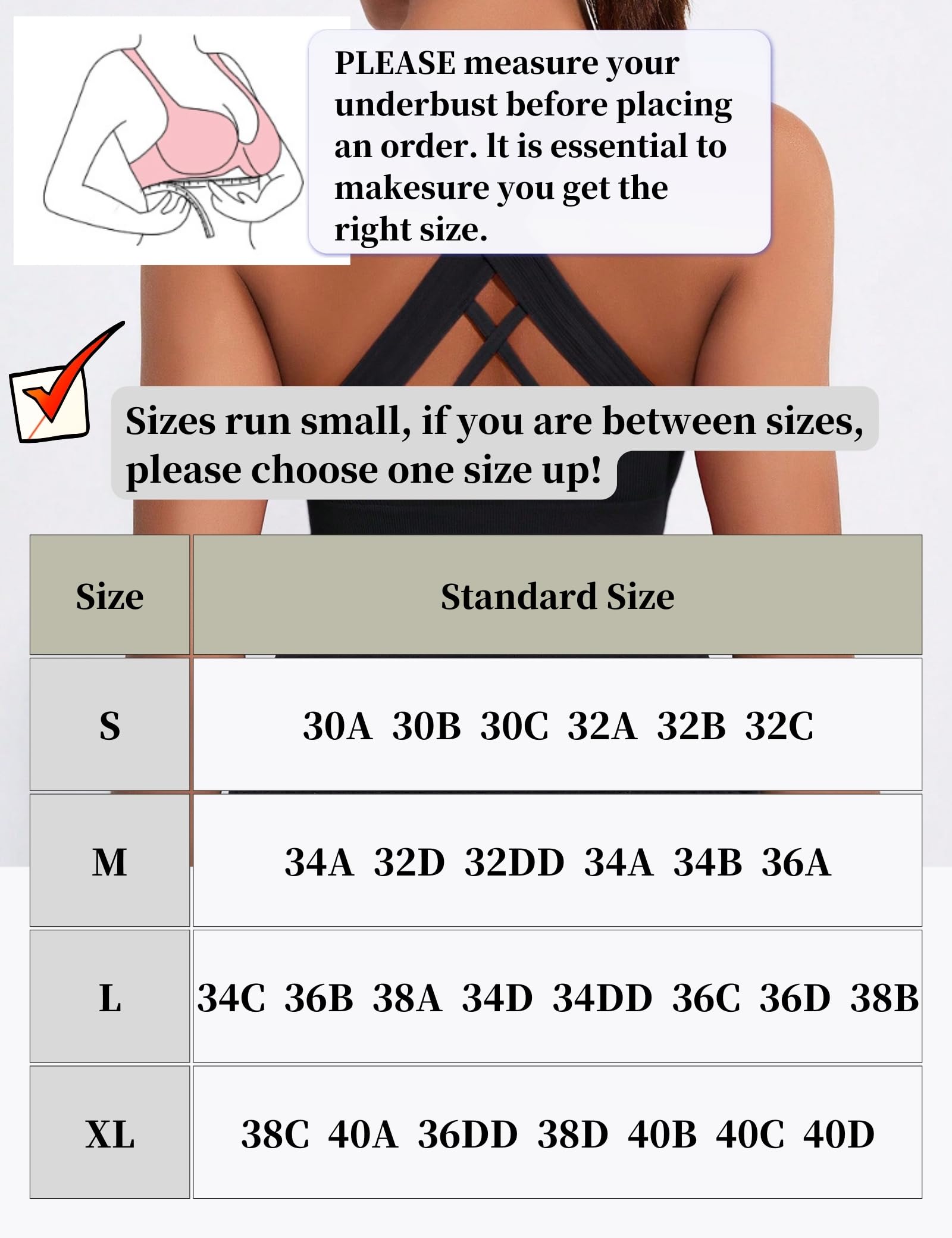 Sports High Impact Bra