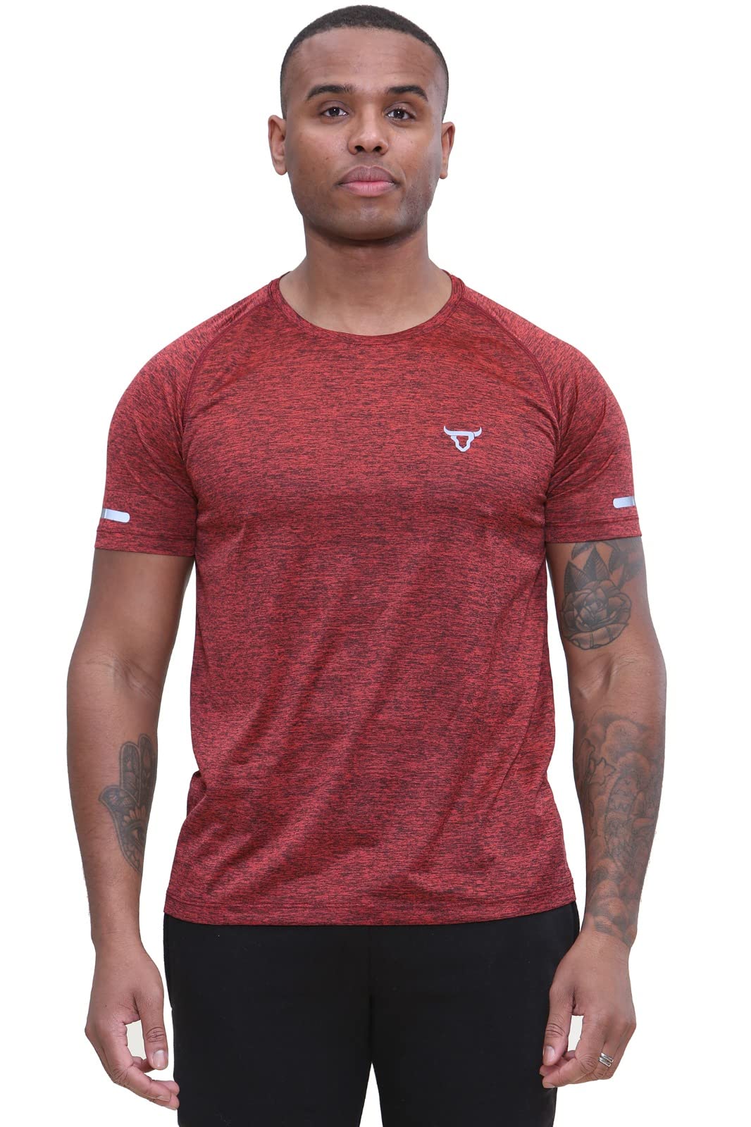 Pack of 3 Men's Workout Short Sleeve T-Shirts.