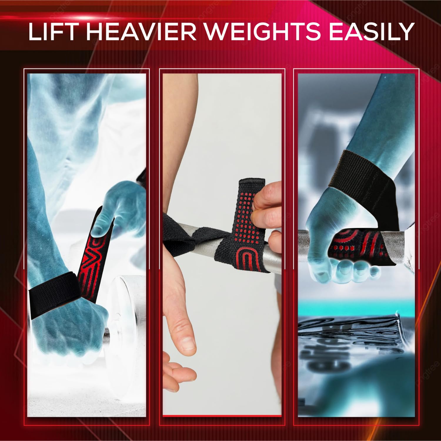 Fitness Weight Lifting Straps Anti Slip