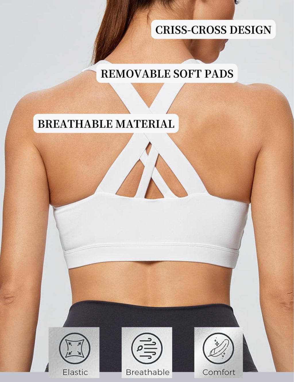 Sports High Impact Bra