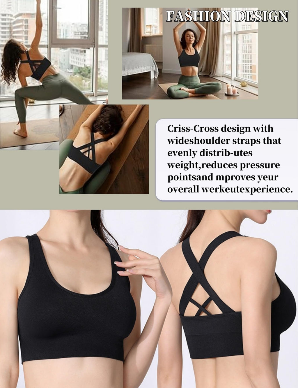 Sports High Impact Bra