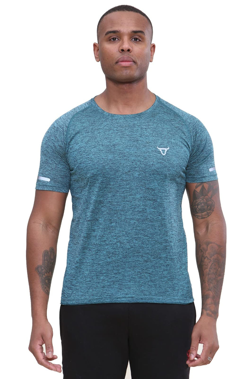 Pack of 3 Men's Workout Short Sleeve T-Shirts.