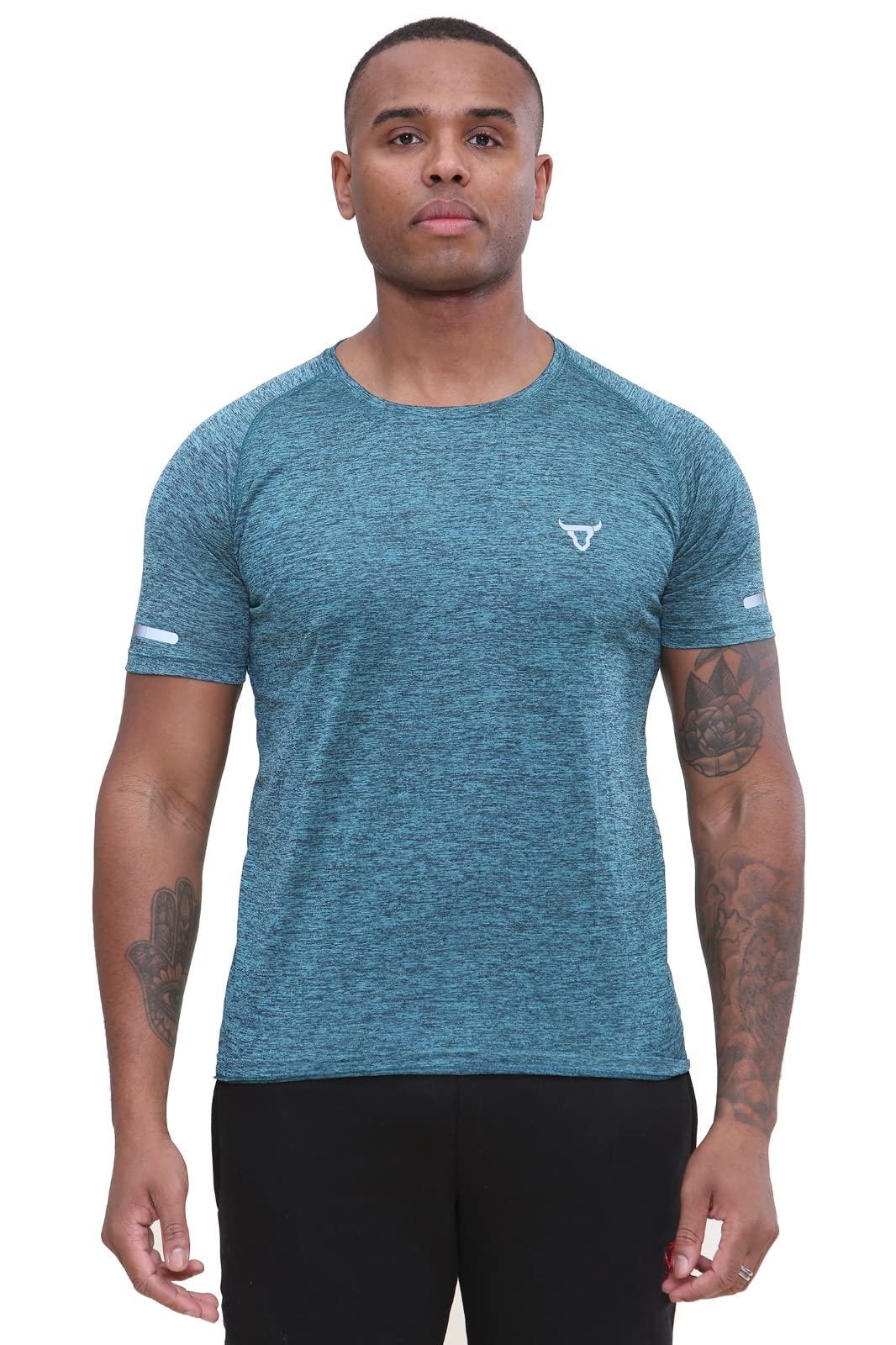 Pack of 3 Men's Workout Short Sleeve T-Shirts.