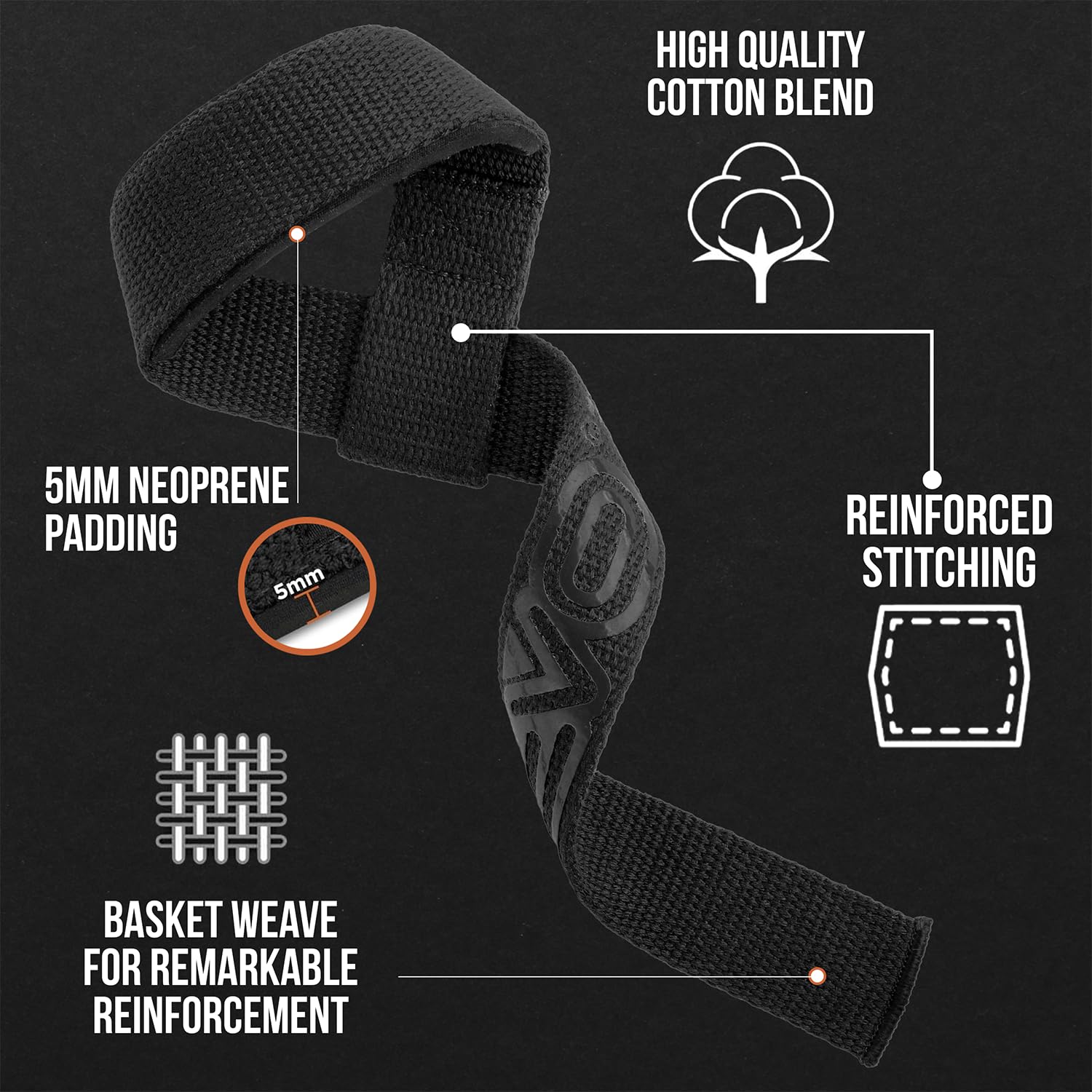Fitness Weight Lifting Straps Anti Slip