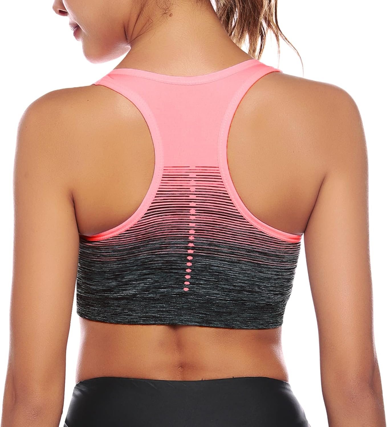 Sports Bra Mid Support Wire free Racerback