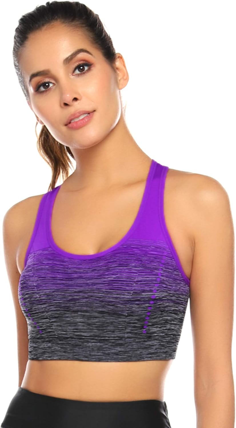 Sports Bra Mid Support Wire free Racerback