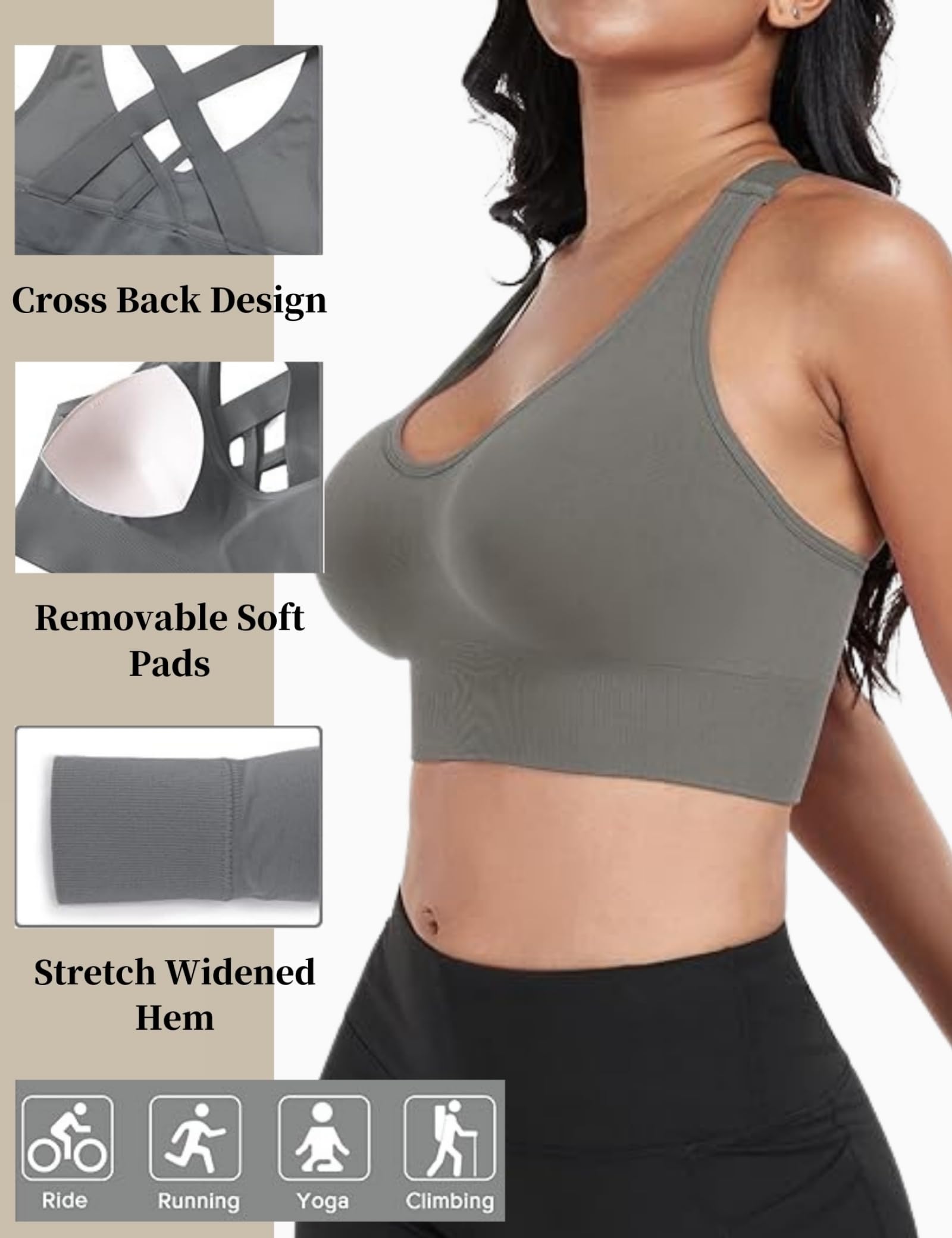 Sports High Impact Bra