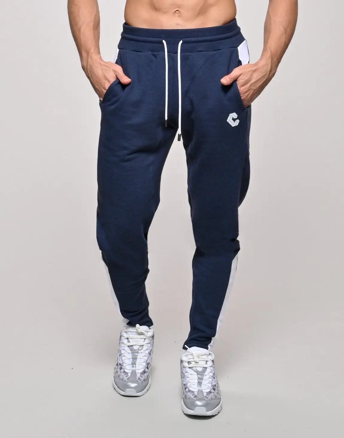 Slim-Fit Stretchable and Breathable Track Bottom