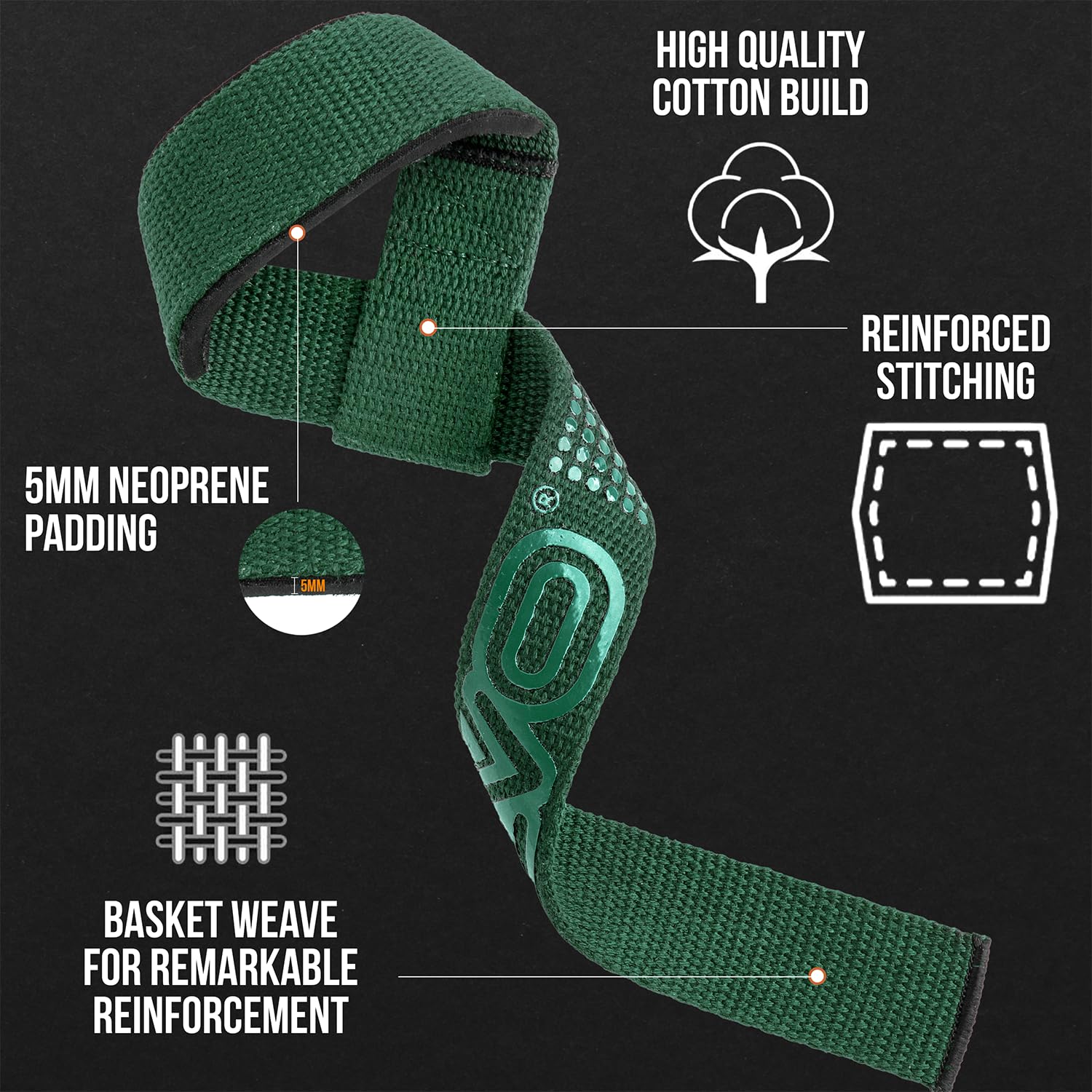 Fitness Weight Lifting Straps Anti Slip