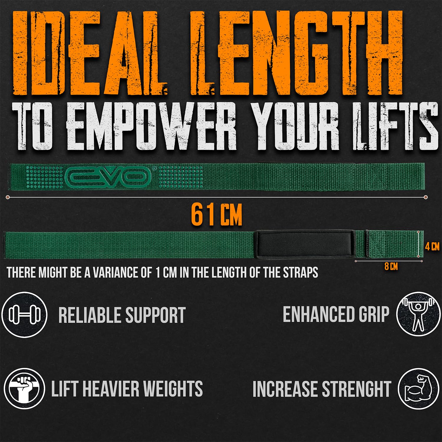 Fitness Weight Lifting Straps Anti Slip