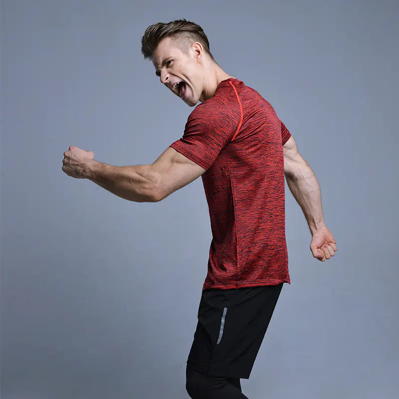Breathable Quick-Dry Fitness T-Shirt