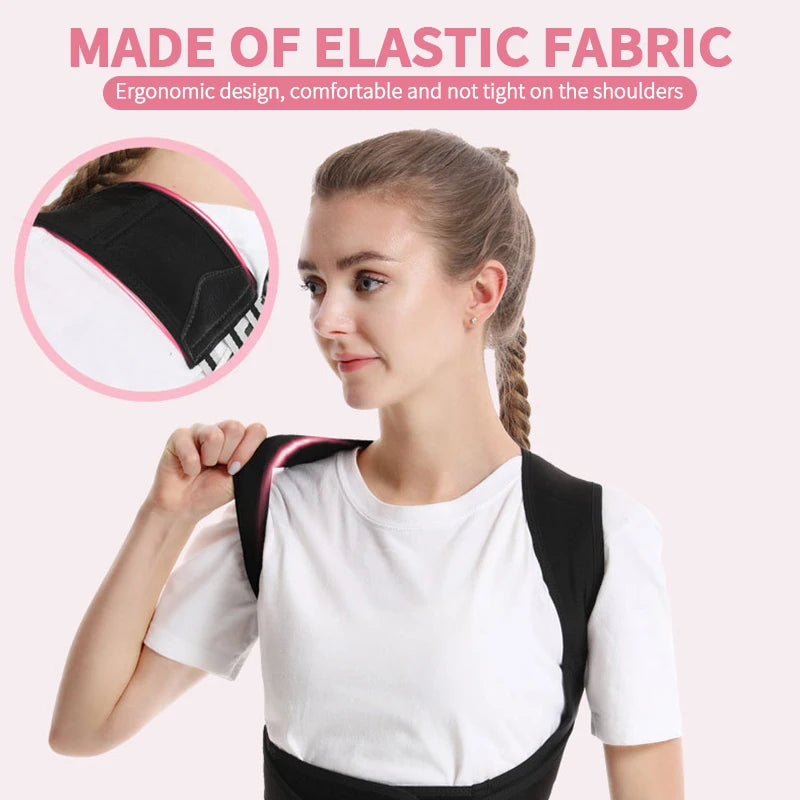Back Posture Brace for Office and Gym Use