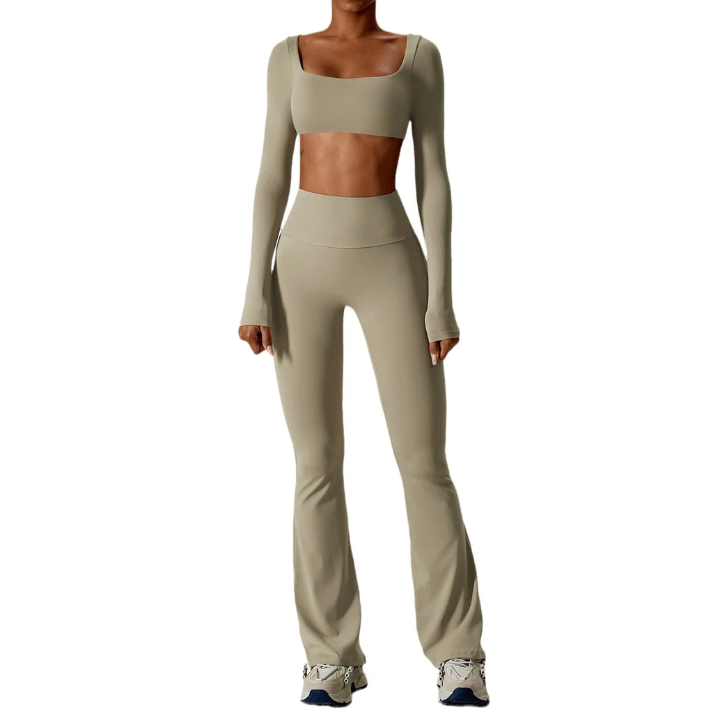 Nude Feel Gym Suit Set