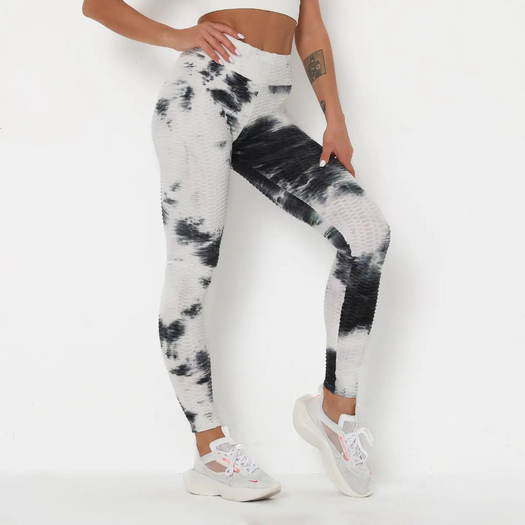 Tie-Dye Leggings for Fitness and Sports