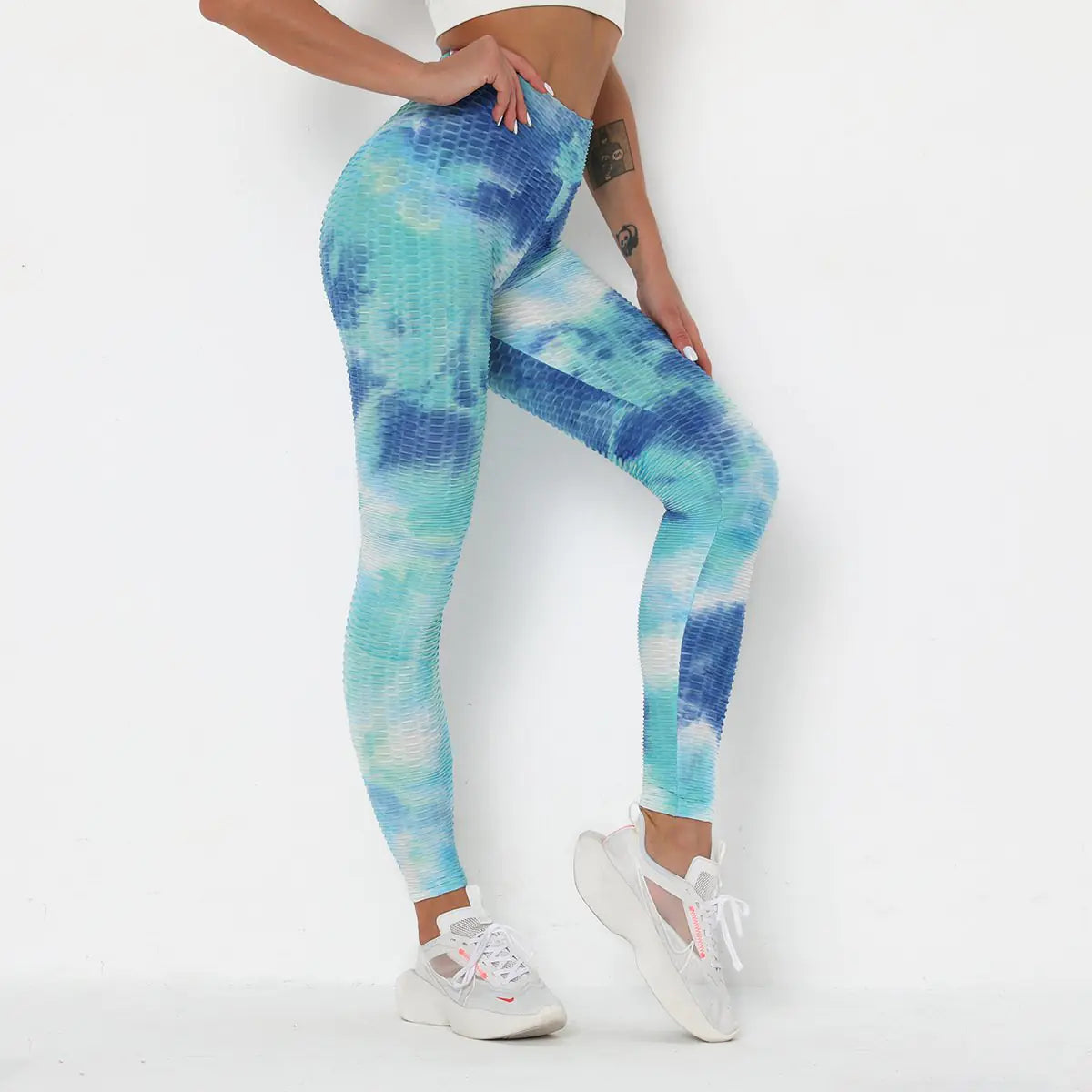 Tie-Dye Leggings for Fitness and Sports