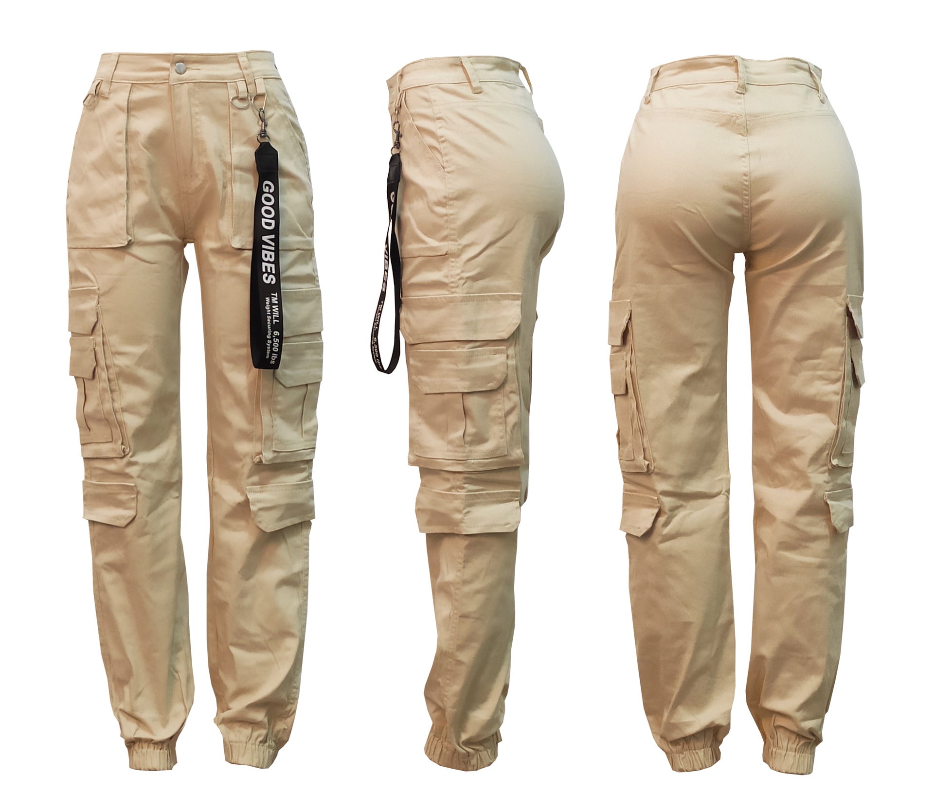 Comfortable Slim Fit Camouflage Tapered Stretch Overalls
