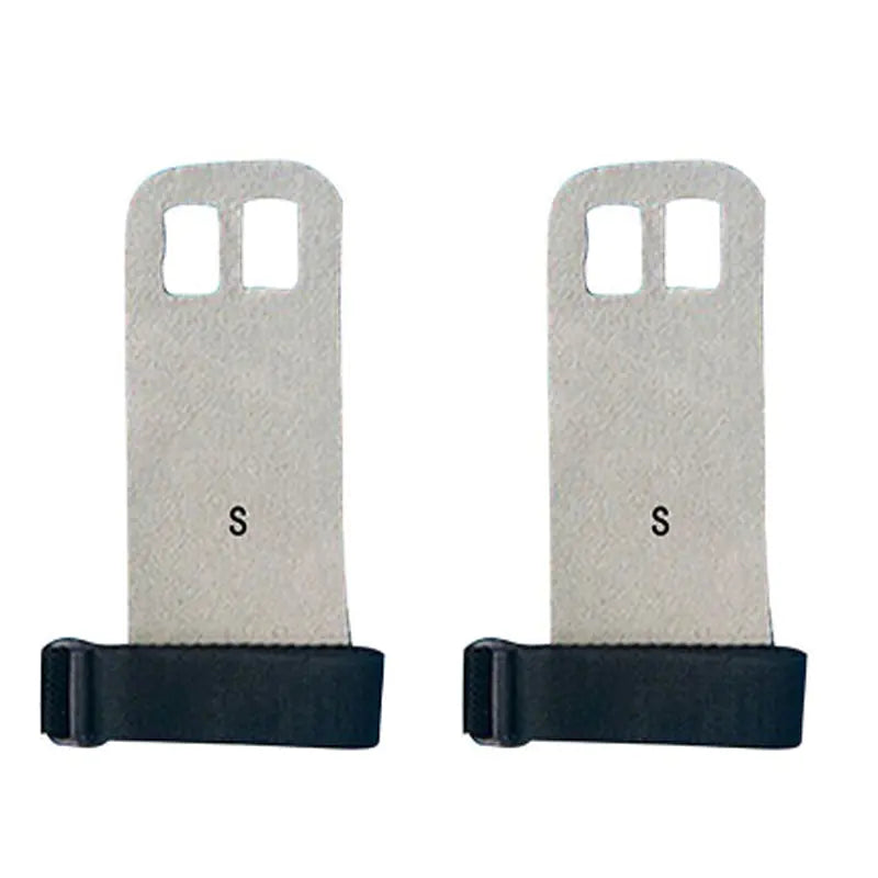 Genuine Leather Weightlifting Hand Grips (Pair)