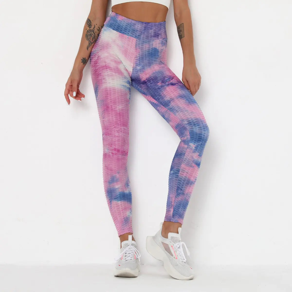 Tie-Dye Leggings for Fitness and Sports