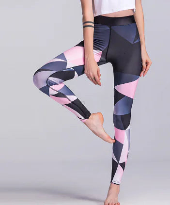 Breathable Yoga Leggings, Slim Fit Active Leggings