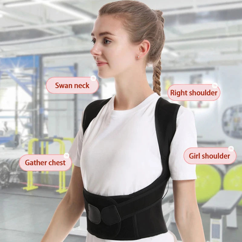 Back Posture Brace for Office and Gym Use