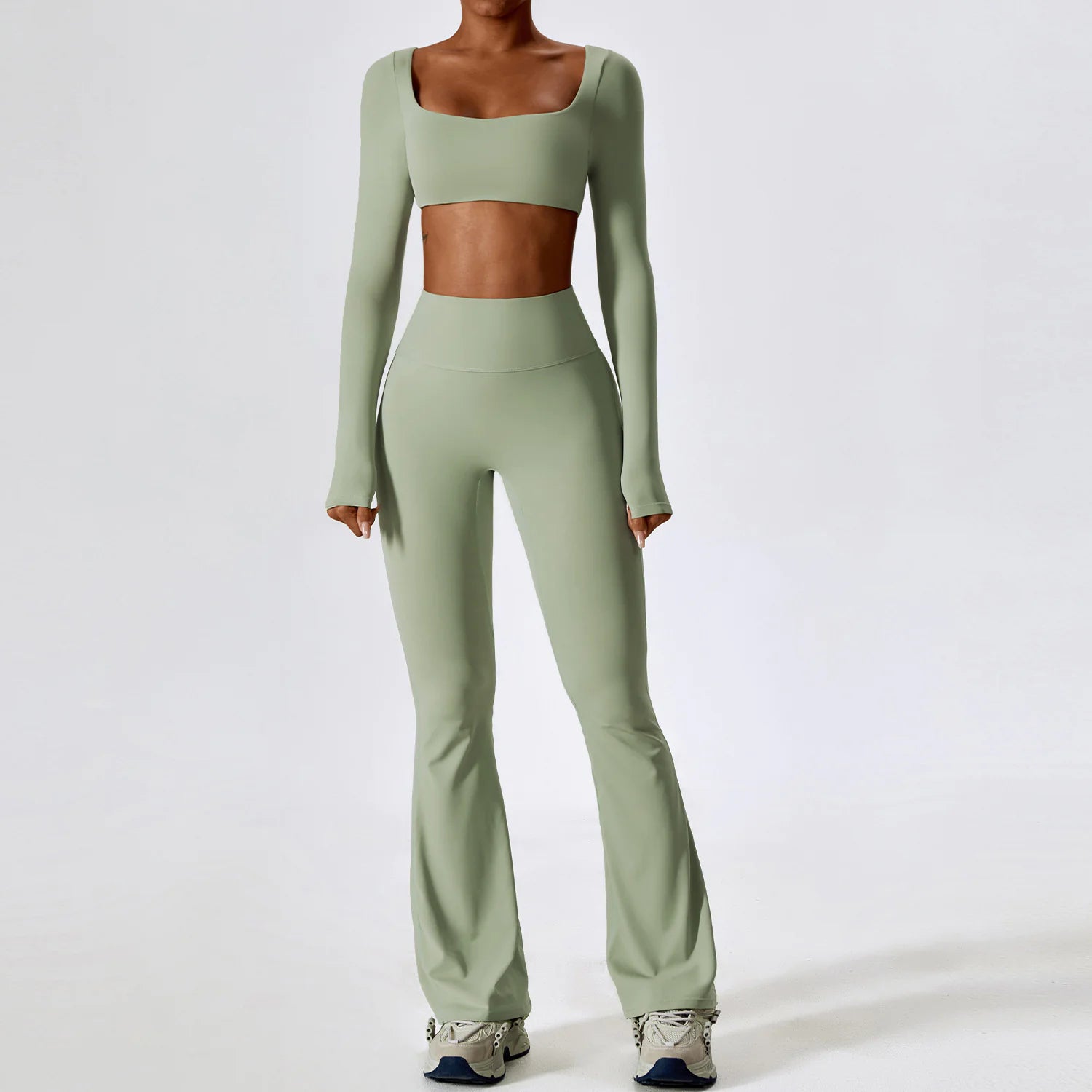 Nude Feel Gym Suit Set