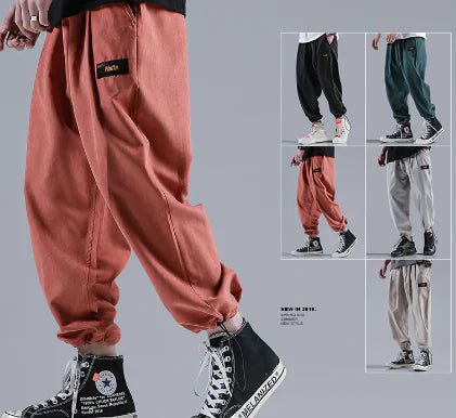Harlan Wide-Leg Track Pants