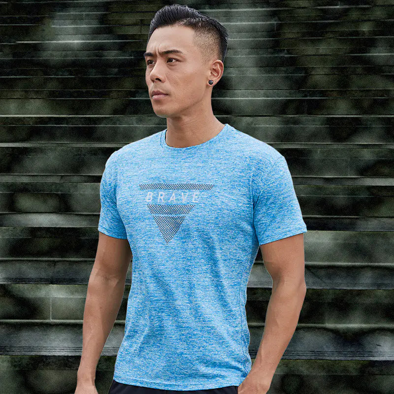 Quick-Dry Sports Short Sleeve T-Shirt for Training