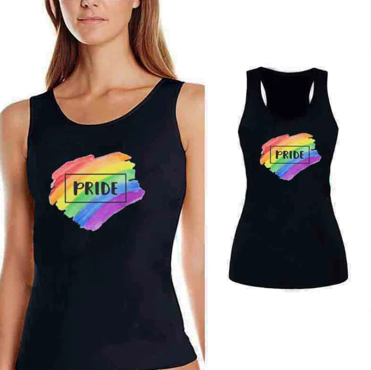 Digital Print Tank Top, Printed Vest