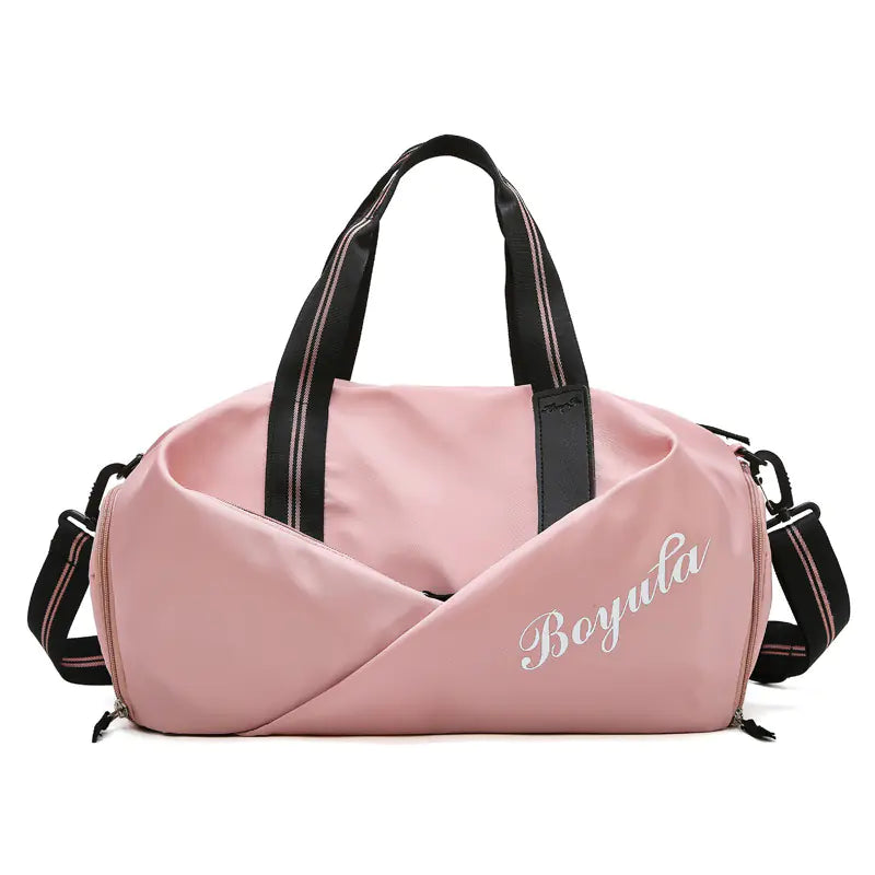 Women's Sports Gym Bag with Wet/Dry Separation (Large)