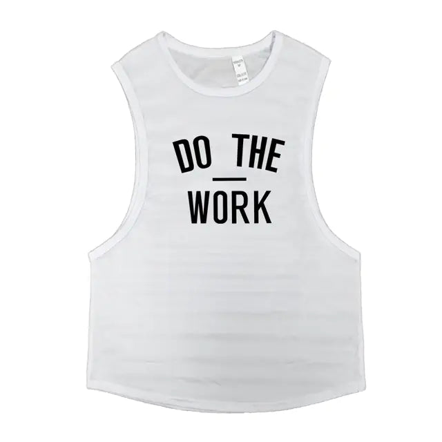 Men's Gym Vest - Breathable Casual Polyester.