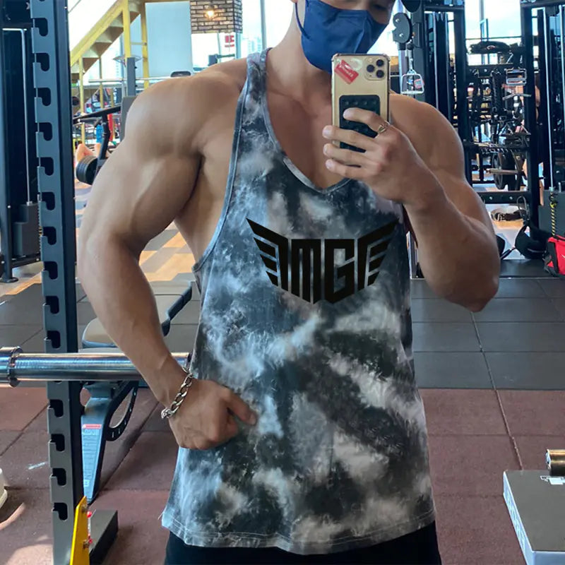 Camouflage Quick Dry Fitness Tank Top Vest